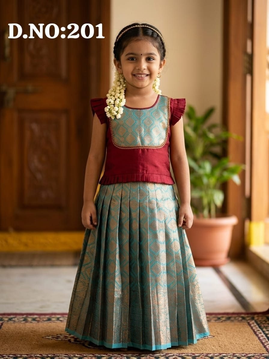 Pattu pavadai -201