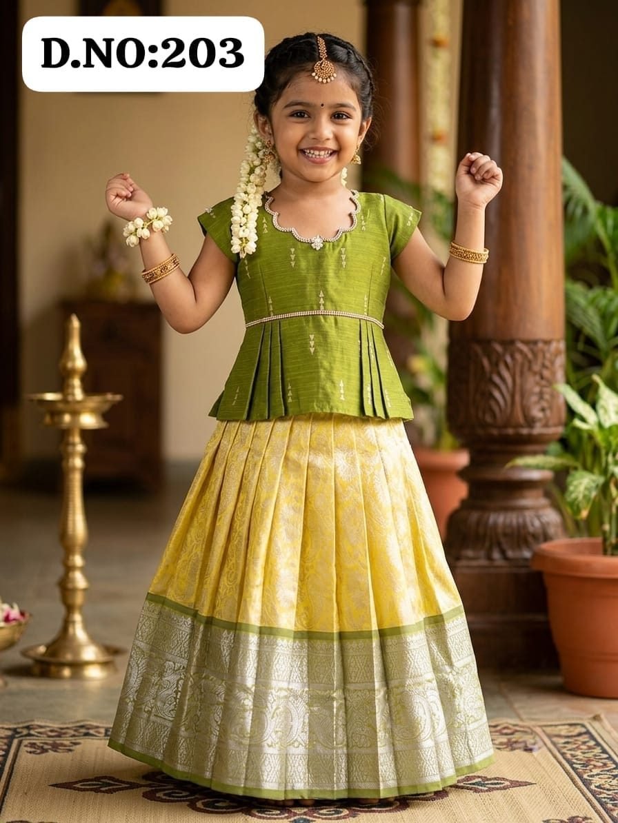 Pattu pavadai -203