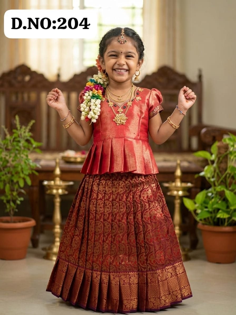 Pattu pavadai -204
