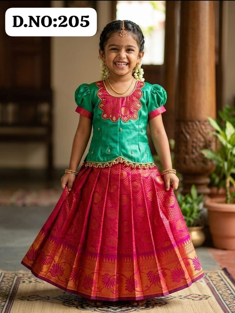 Pattu pavadai -205