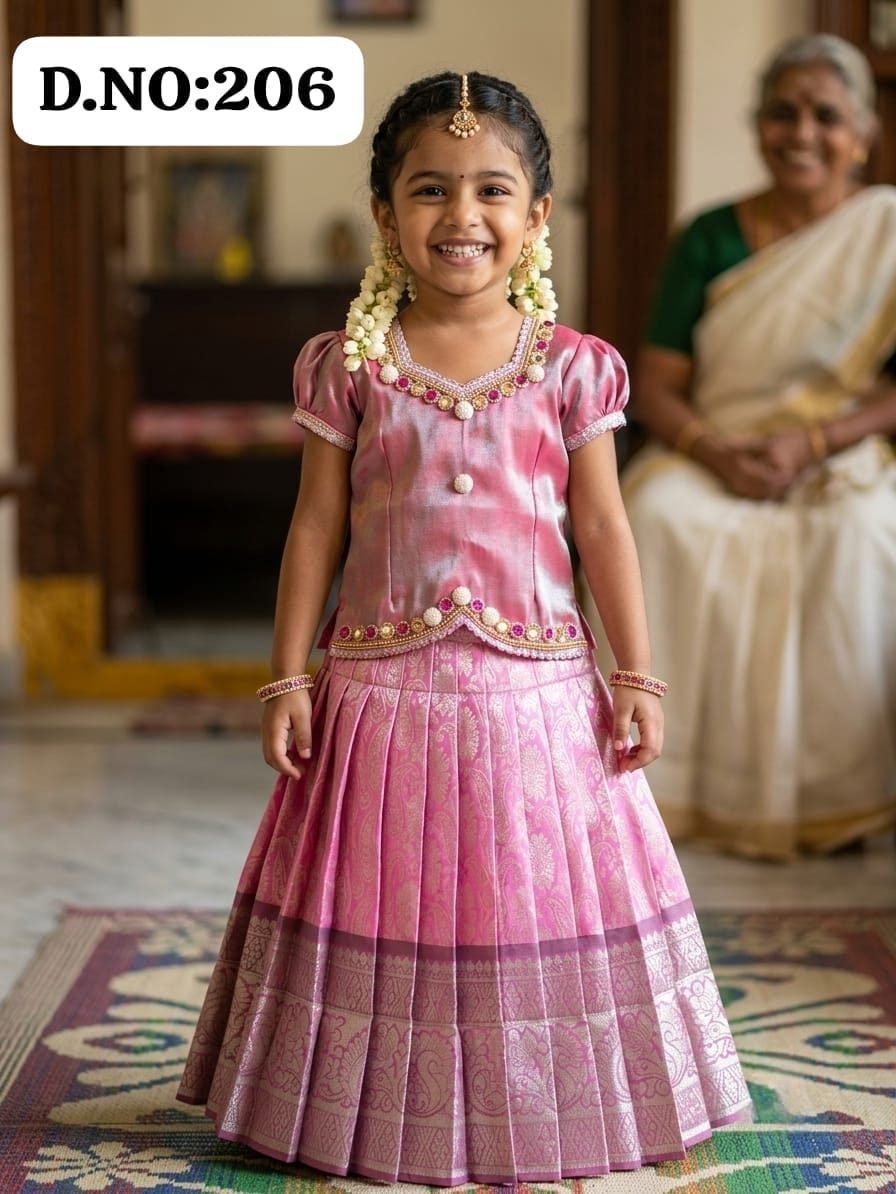 Pattu pavadai -206