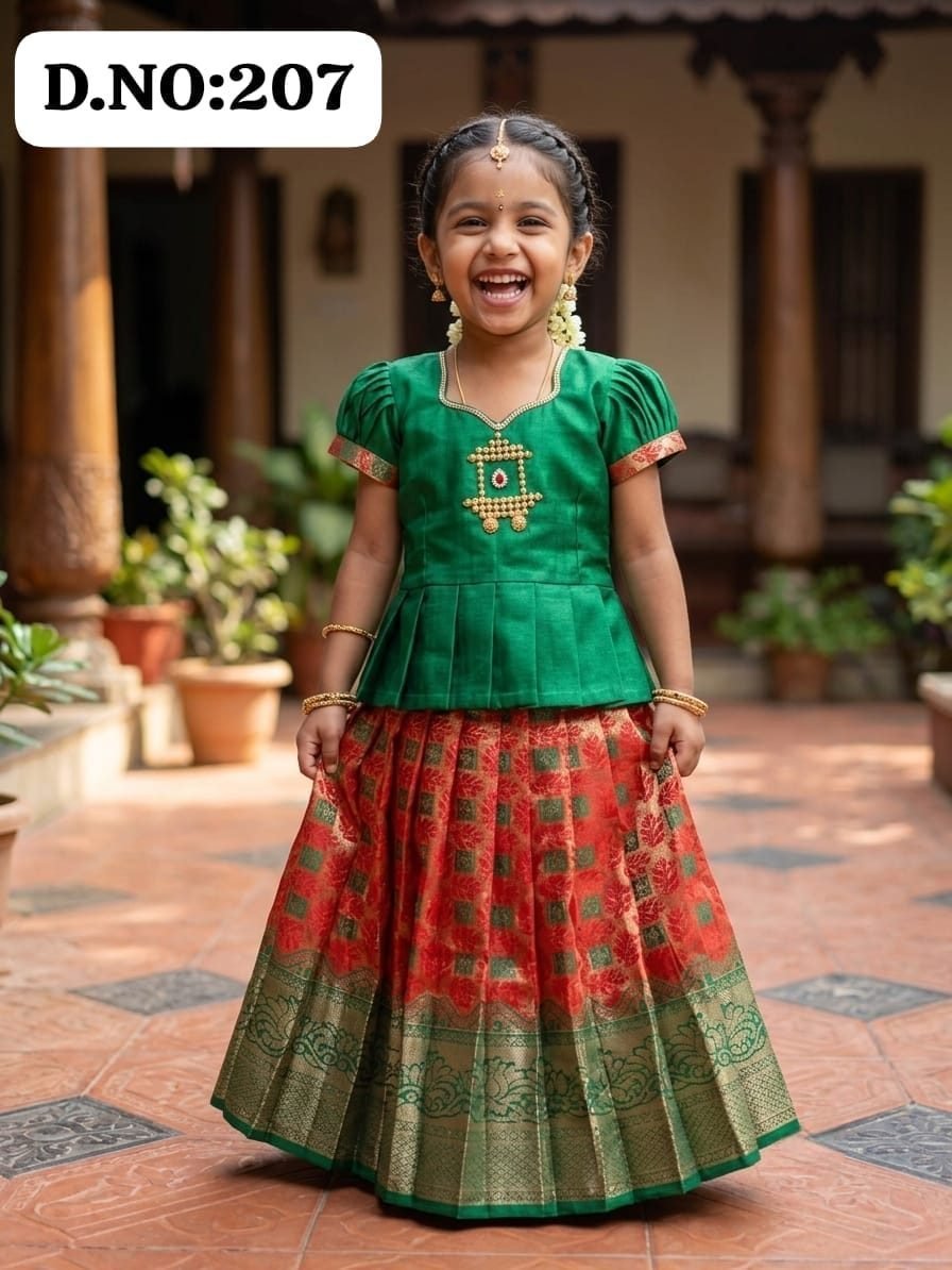 Pattu pavadai -207