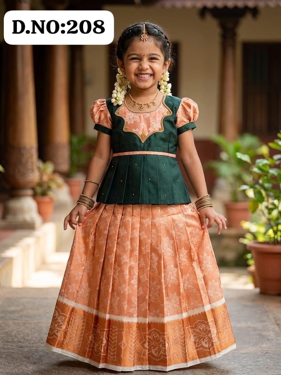 Pattu pavadai -208