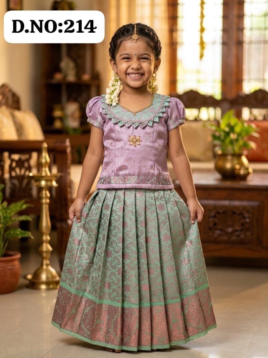 Pattu pavadai -214