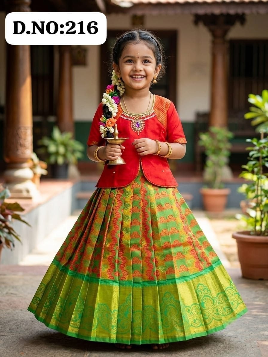 Pattu pavadai -216