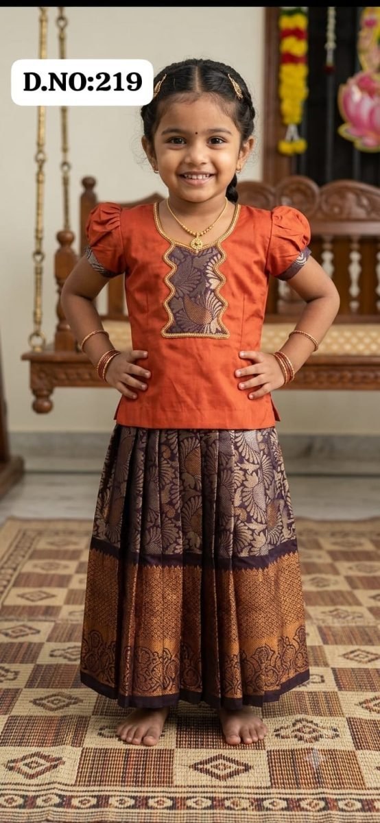 Pattu pavadai -219