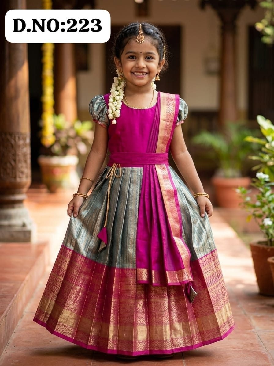 Pattu pavadai -223