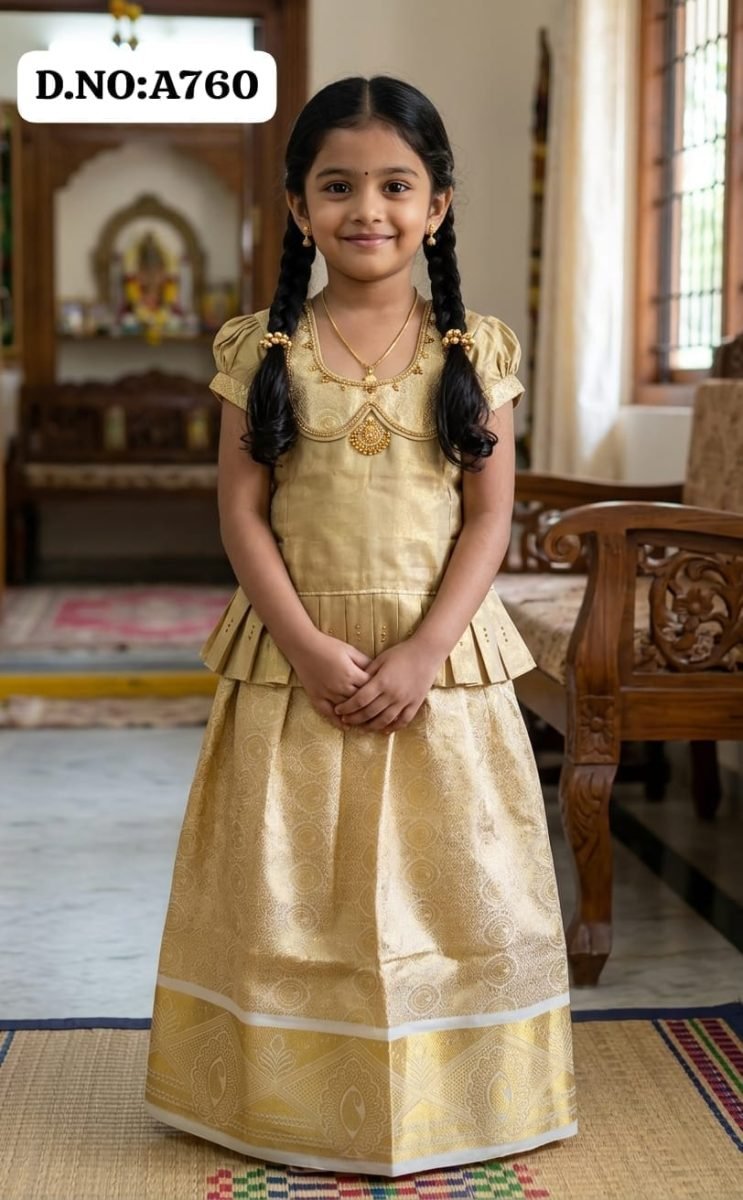 Pattu pavadai -A760