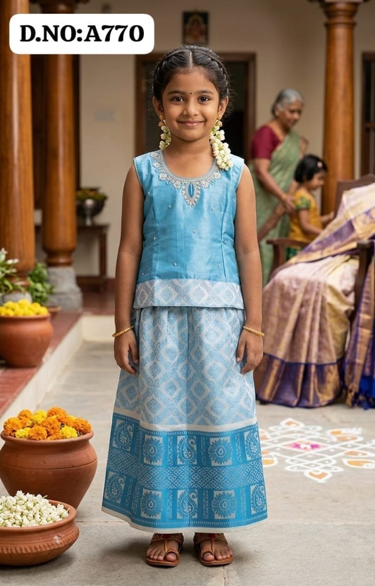 Pattu pavadai -A770