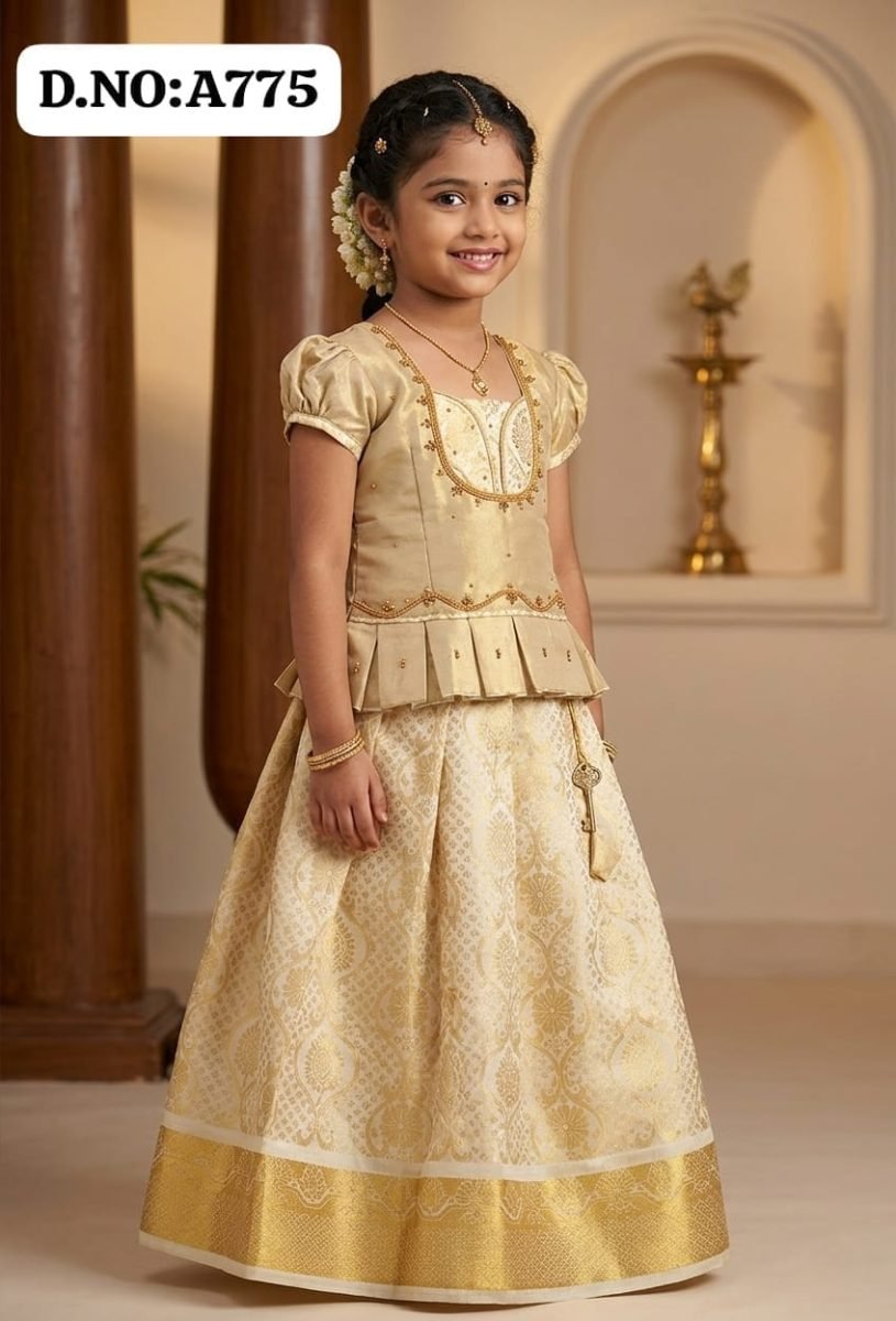 Pattu pavadai -A775