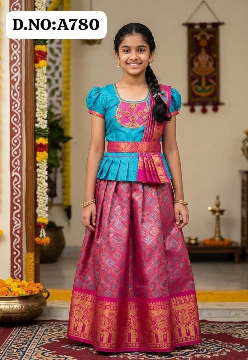 Pattu pavadai -A780