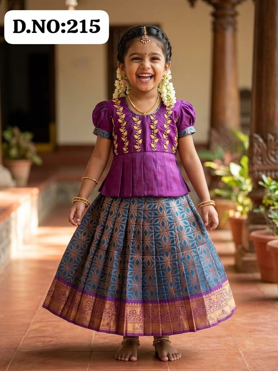 Pattu pavadai -215